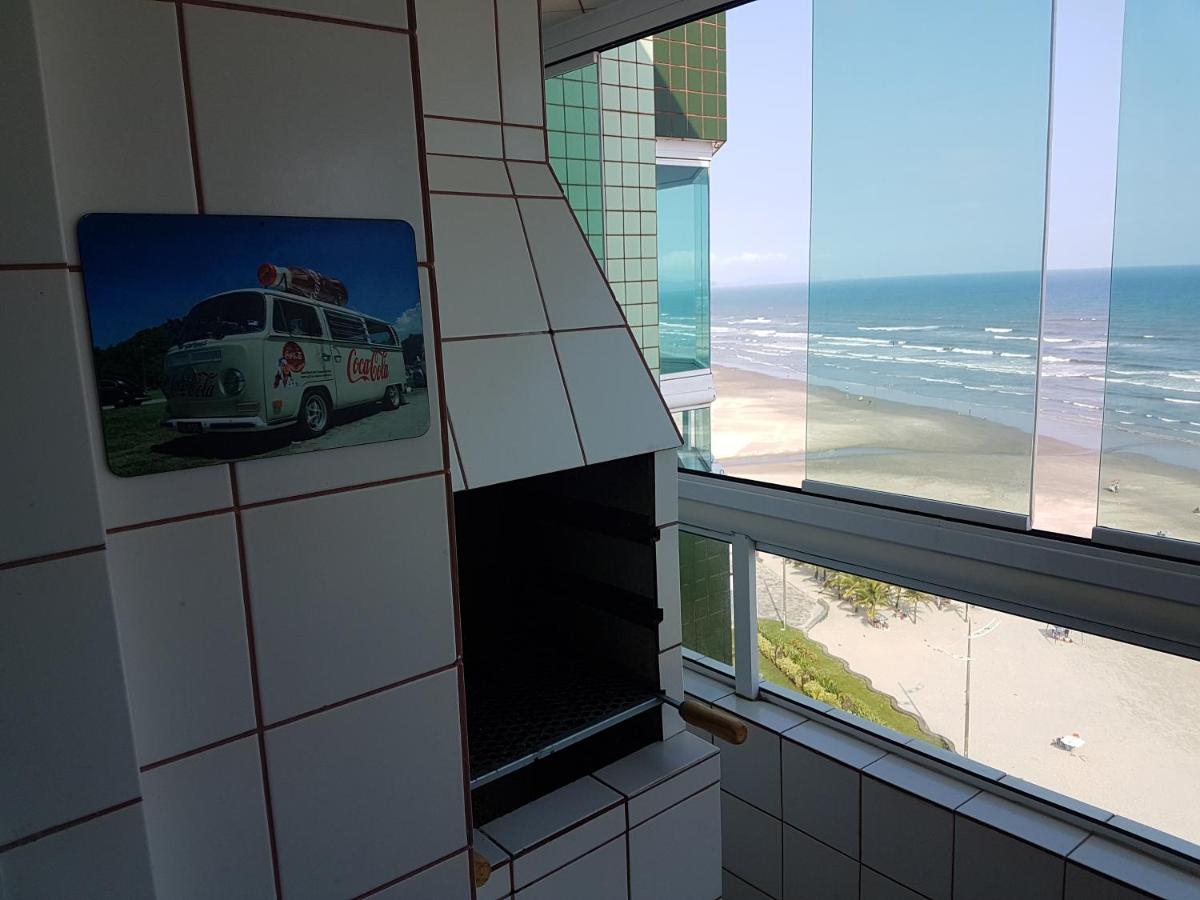 Pedacinho Do Ceu - Frente Ao Mar +Varanda Gourmet Praia Grande  Exterior photo