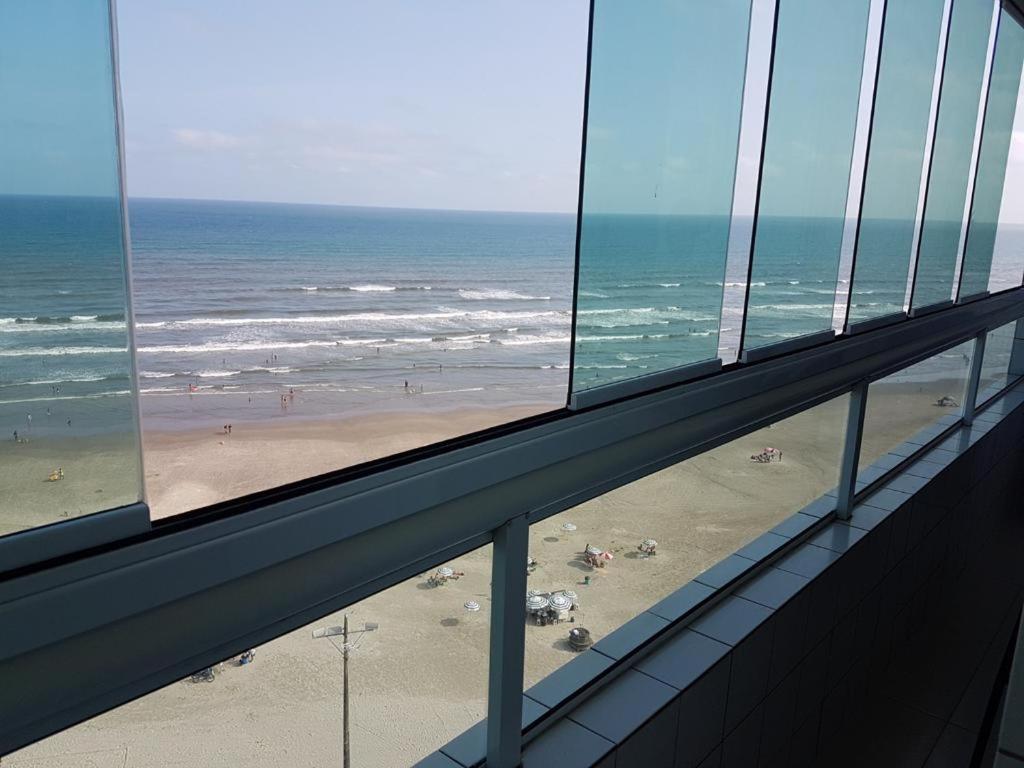 Pedacinho Do Ceu - Frente Ao Mar +Varanda Gourmet Praia Grande  Exterior photo